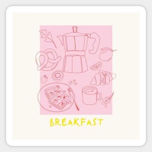 Breakfast Sticker